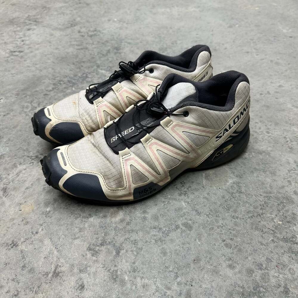 Salomon White/Pink Speedcross 3 - Size 10.5